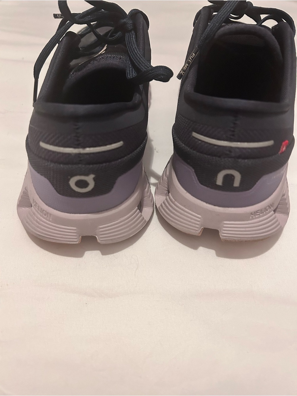On Running Black Running Shoes with Light Pink Midsole - Picture 3 of 6